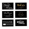 Simple Laser-Engraved Thank You Cards - 30 Pack