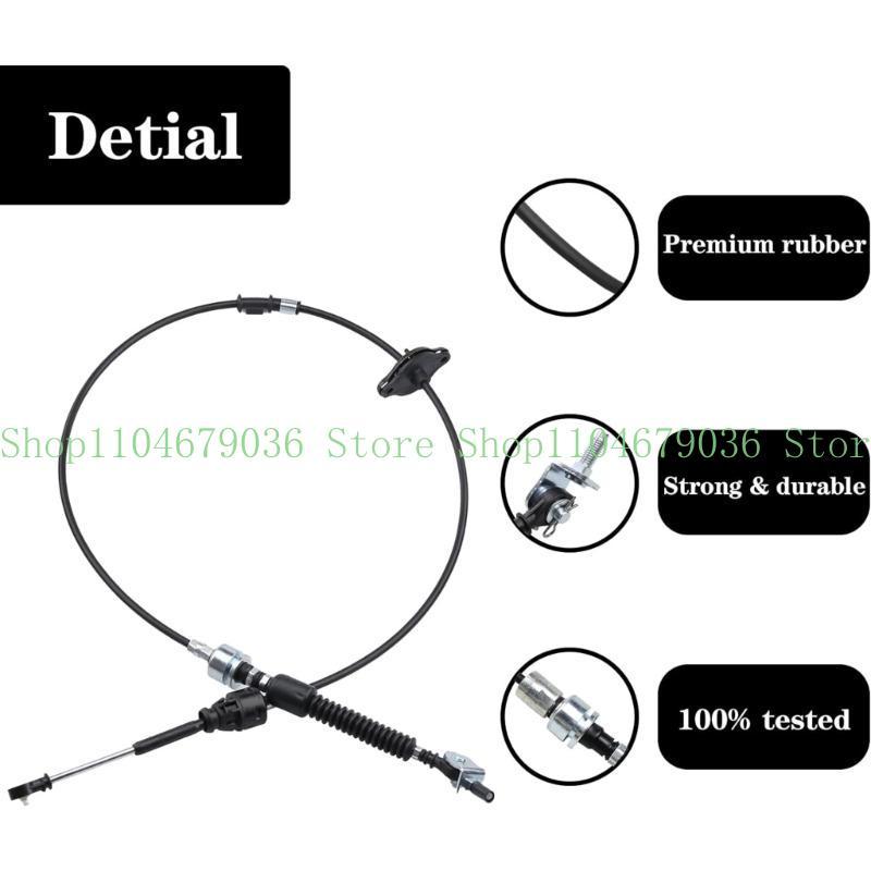 652F Shifter Select Cable Gearshift Control Lever Selctor Cable Automatic Transmission Shifter Cable for 4.7L 2000-2004