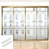 Heavy Type Spring Loaded Sliding Door Rail System Ensuring Quiet Reliable Performances for Home Office Environment