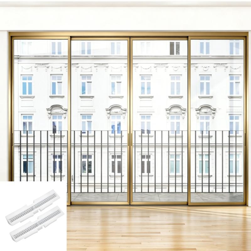 Heavy Type Spring Loaded Sliding Door Rail System Ensuring Quiet Reliable Performances for Home Office Environment