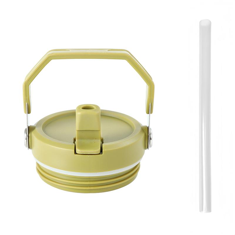 Para Taza Stanley IceFlow de 20/30oz Tapa a Prueba de Derrames Reemplazable Protección Ambiental Accesorios Creativos para Taza con Pajita en Espiral