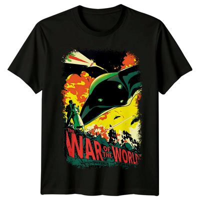 The War of the Worlds (1953) Movie Poster Inspired T-Shirt Retro Tee Unisex