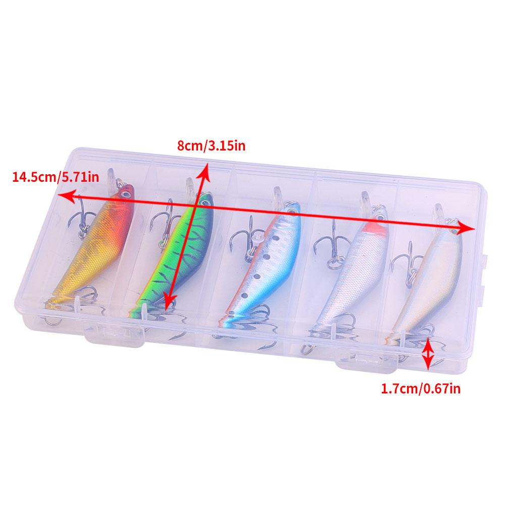 deep drive  Simulation Minnow Fishing Lure Long Casting Hard Lure With 3 Treble Hooks Wobble Fishing Tackles