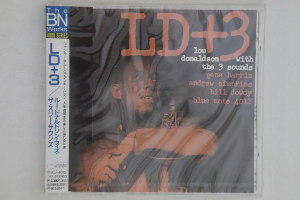

CD LOU DONALDSON - LD+3 TOCJ4012PROMO Blue Note 1993 Japan Obi Jazz Used