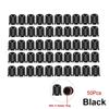 150Pcs Car Tire Valve Stem Caps Tubeless Tyre Rim Stem Cover Dustproof Cap Tire Valve Stem with O Rubber Ring Auto Accessoires