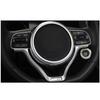 ABS Matte Inner Steering Wheel Molding Frame Trim Fit For Sportage KX5 2016~2017