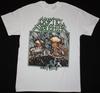 CRYPTIC SLAUGHTER Hudební turné Bavlněné Celoplošné Unisex Bílé Tričko Unisex Tričko
