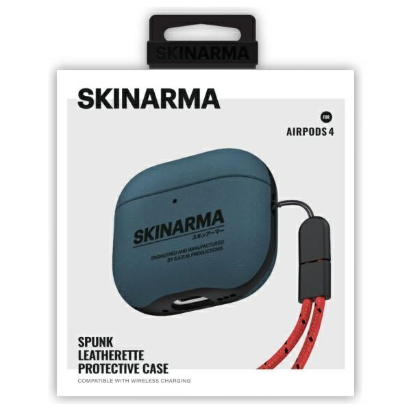 Etui Skinarma Spunk Do AirPods 4 Niebieskie