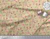 Soimoi Beige Japan Crepe Satin Fabric Balloon & Teddy Bear Kids Print Fabric by Metre 42 Inch