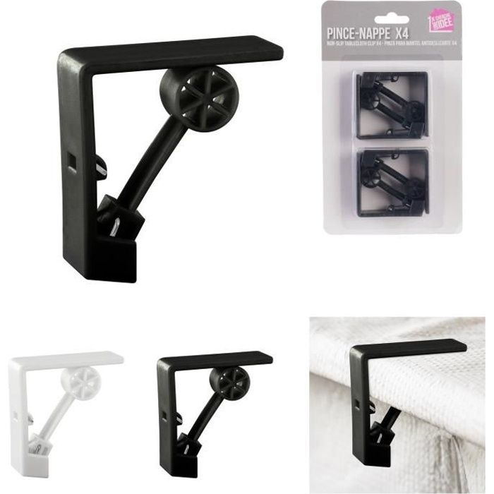 I'M LOOKING FOR AN IDEA Non-Slip Tablecloth Clip X4 Black White Random Color