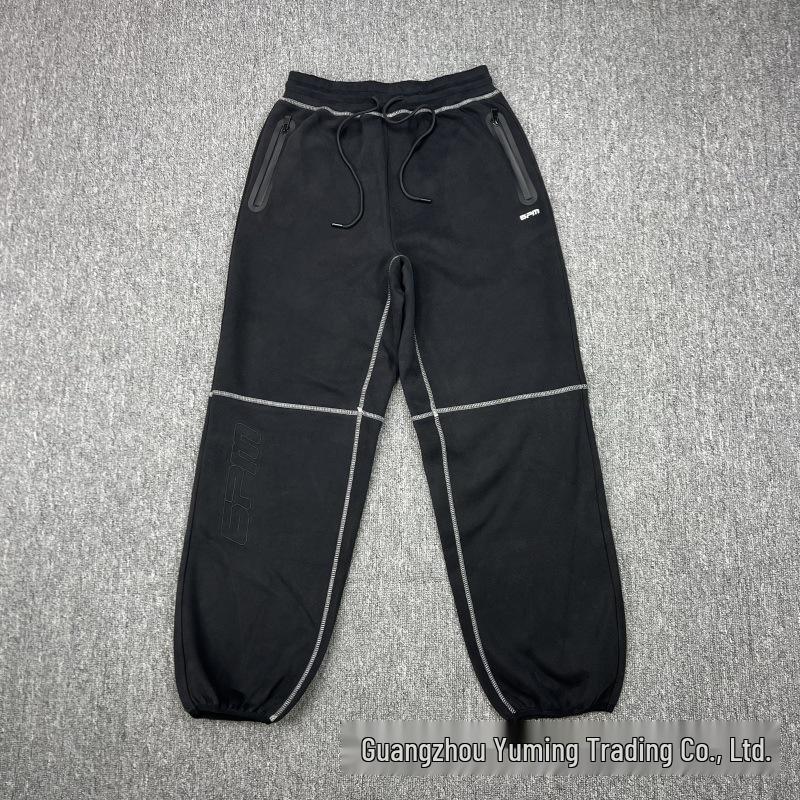 Modny Unisex Zestaw Bluza i Spodnie 2025 z Haftem 6PM na Piersi