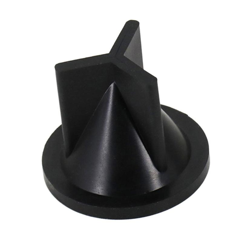 Marine Toilet Joker Valve Seal Prevents Accidental Blocking, Black