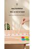 Wooden Montessori Rainbow Ring Stacking Tower - Number Calculation Educational Toy for Kindergarten