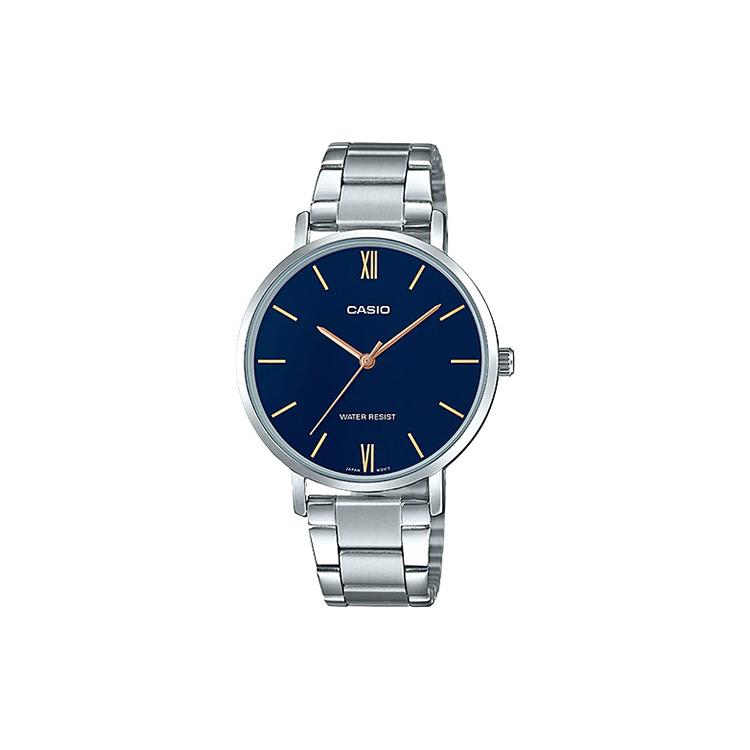 CASIO Women s Standard Series Blue Watch LTP-VT01D-2B LTP-VT01D-2B Blue Dial