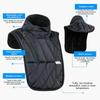Winter Warmer Motorrad Nackengamasche Schützender Schal Winddicht Ski Motorrad Halsumhang für Outdoor Radfahren Reitausrüstung