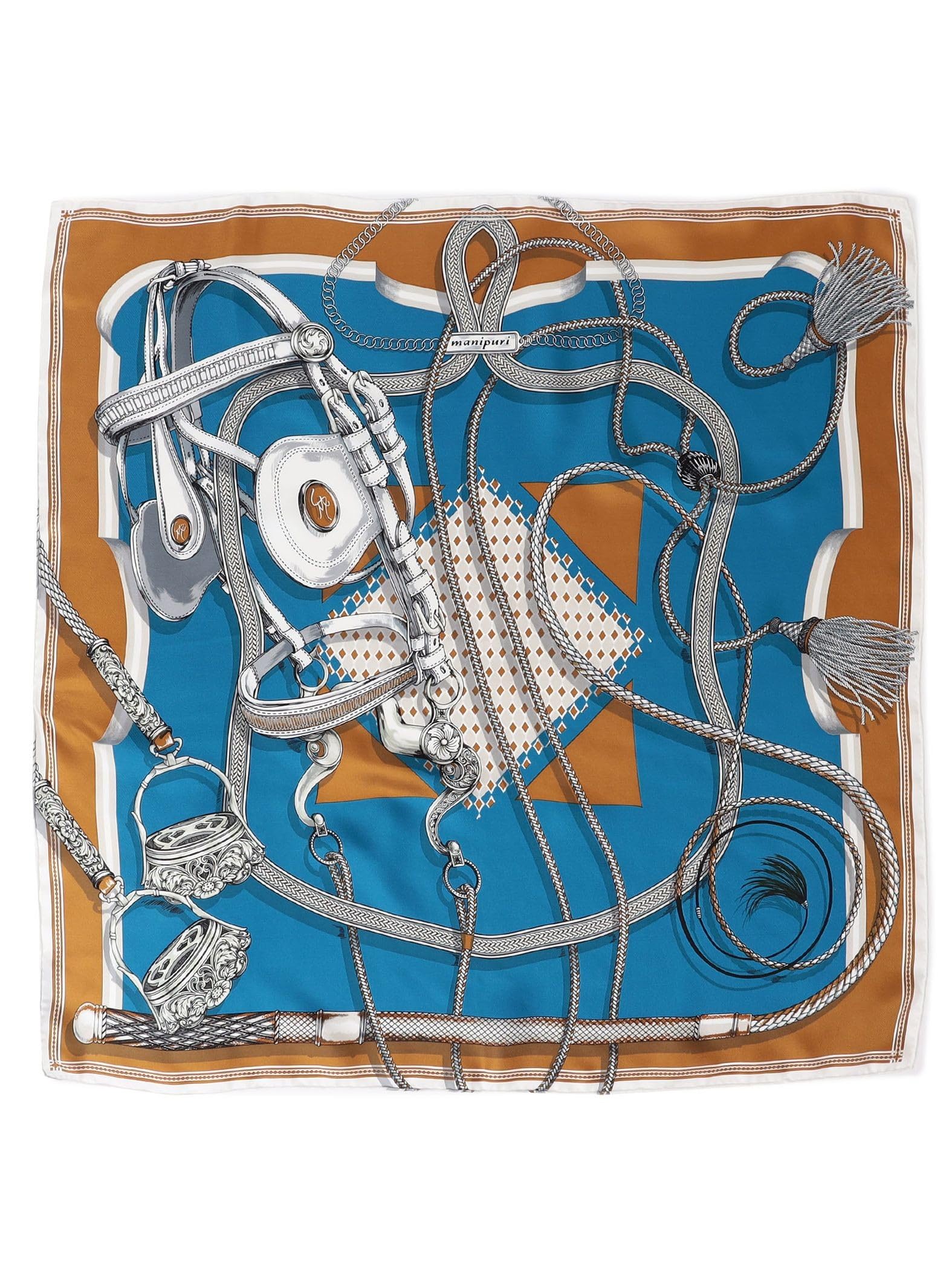 

Ships for Women Scarf 65x65cm 318260105 Blue One Size manipuri синий