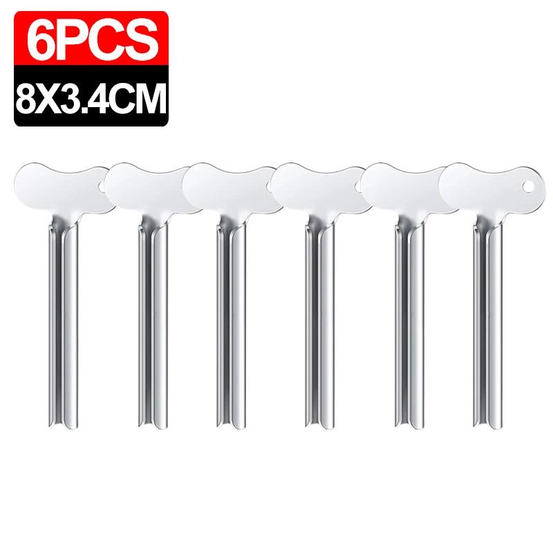 20/1PCS Stainless Steel Toothpaste Tube Squeezers Metal Key Toothpaste Squeezers for Bathroom Hair Dye Cosmetic Tubes Squeezer