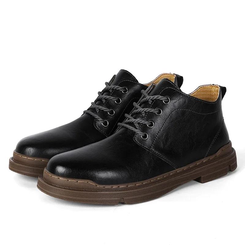 

Рабочая обувь Мужские тактические ботинки Бесплатная доставка Обувь Натуральная кожа Мужские мотоботы Мужская защитная обувь Платье Бути Мужчина 46