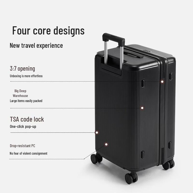 

OIWAS Pioneer Series Hard-Shell Spinner Suitcase