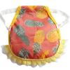 Dual-Layer Hen Saddle Apron with Feather and Back Protector