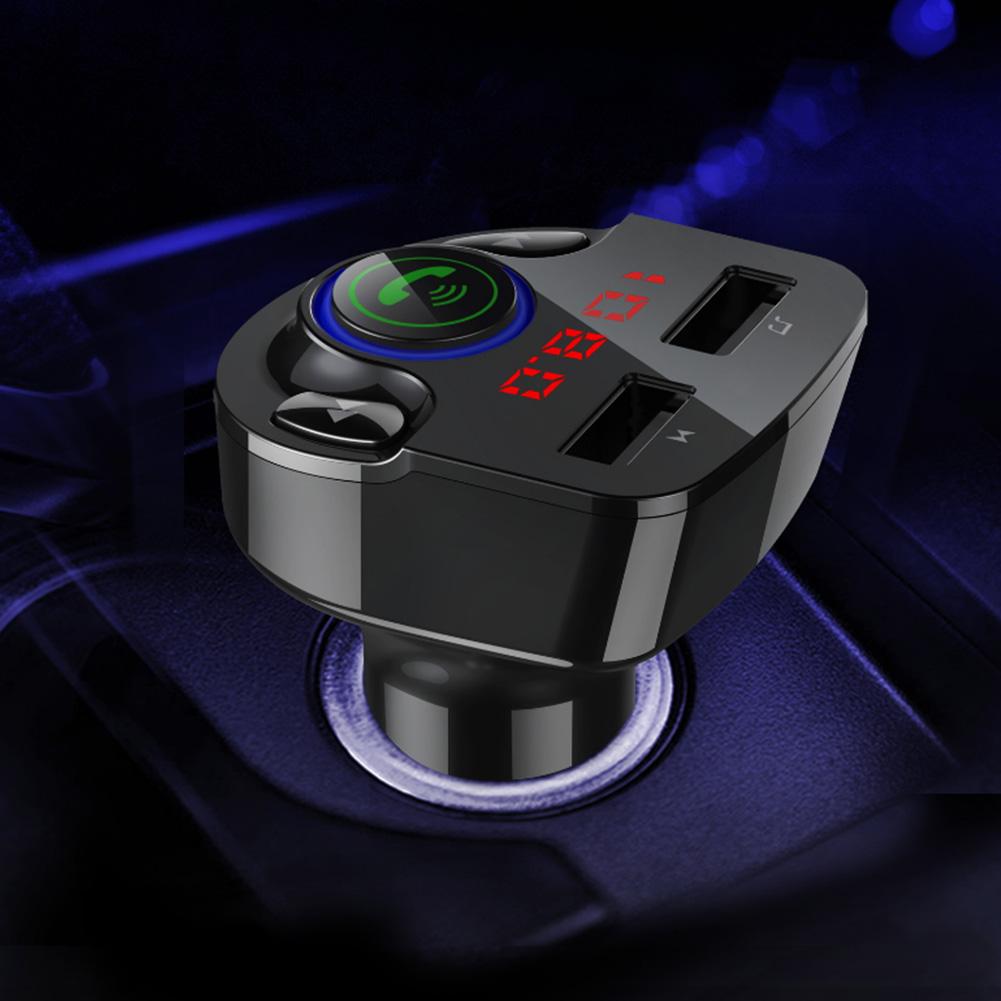 G32 12 24V Bluetooth FM Handsfree Memory Card MP3 Player A2DP Car AccessoryBlack