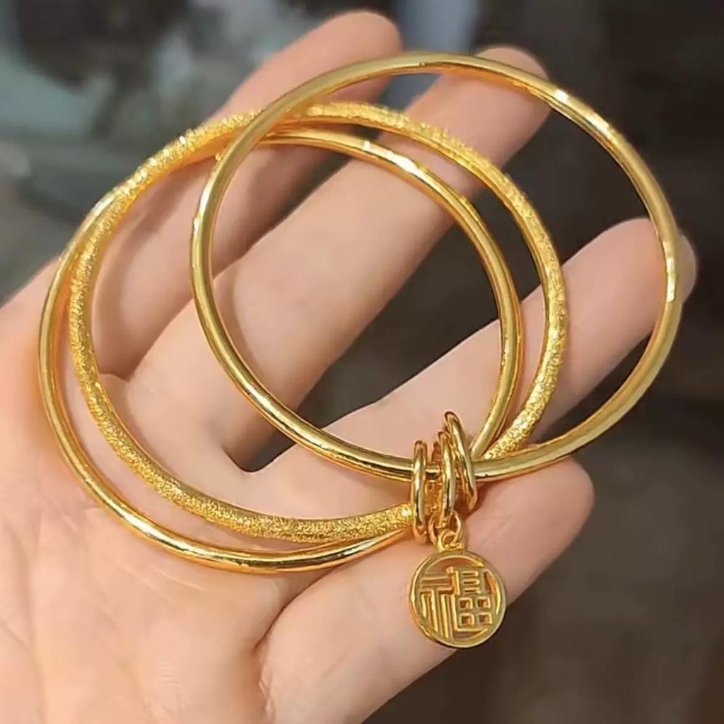 Value Nine Packs of New Chinese Bracelets Women's Niche High-end Design Osmanthus Fresh Bracelets Student Bracelets