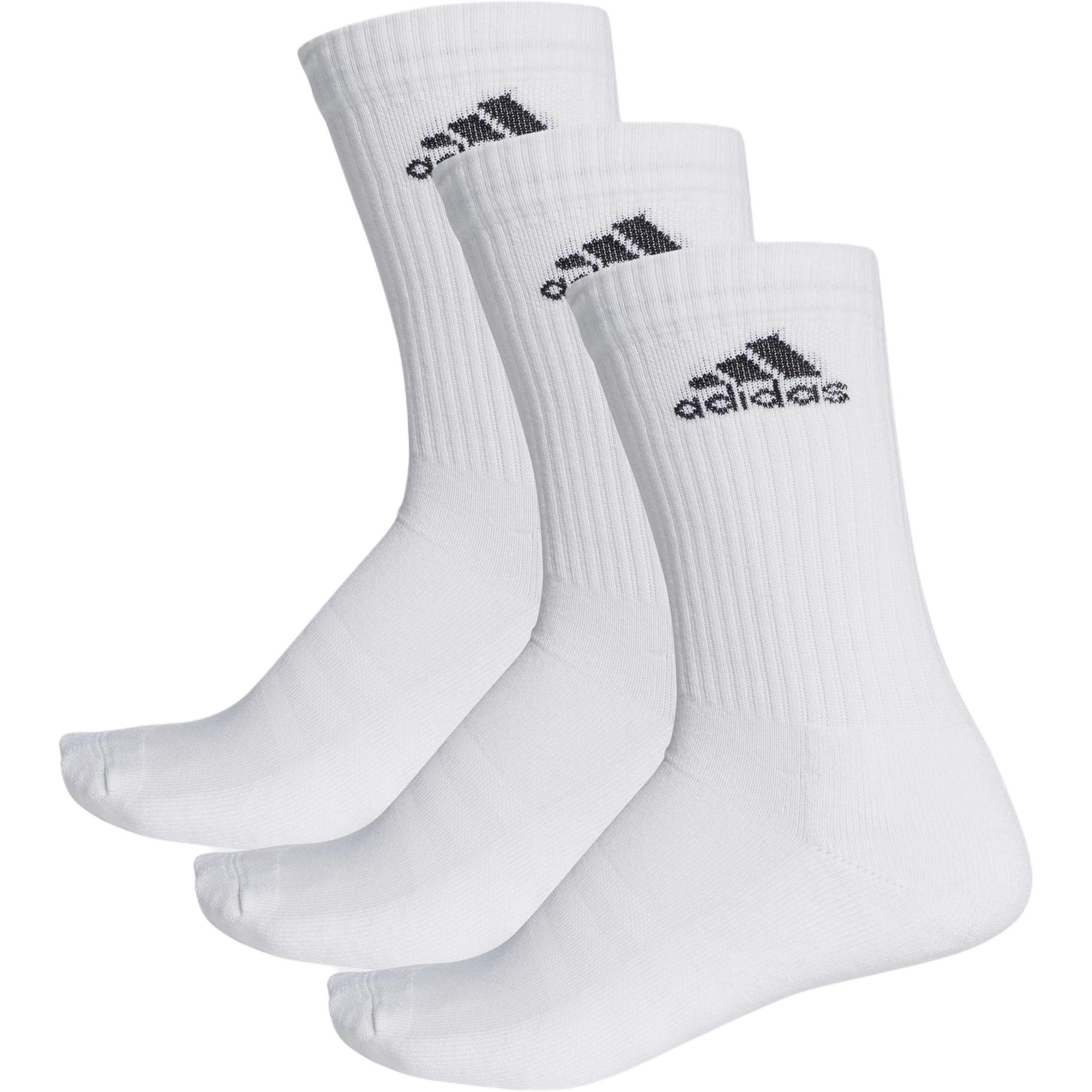 Adidas Crew Socks Unisex 3 Pack White AA2297 3942