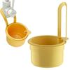 Openable Bottom Cover Sink Hanging Strainer Basket Fruit Clean Filter Rack  Kitchen Accessories