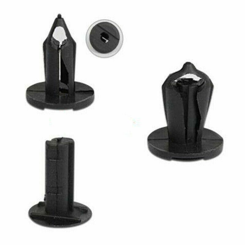 50pcs Longer Long Panel Clips For Vw Transporter Black T4 T5 T6 Trim Van Carpet Camper Car Interior Clips Fasteners Auto Parts