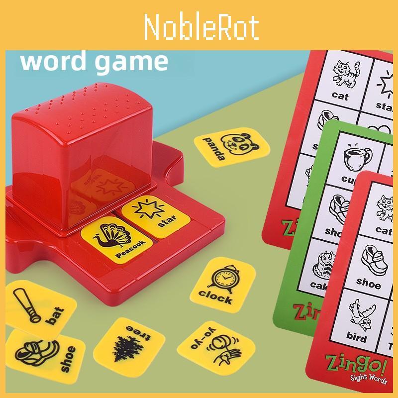 Childrens Zingo Interactive Letter Matching Card Set Plastic Educational Toy For Early Learning