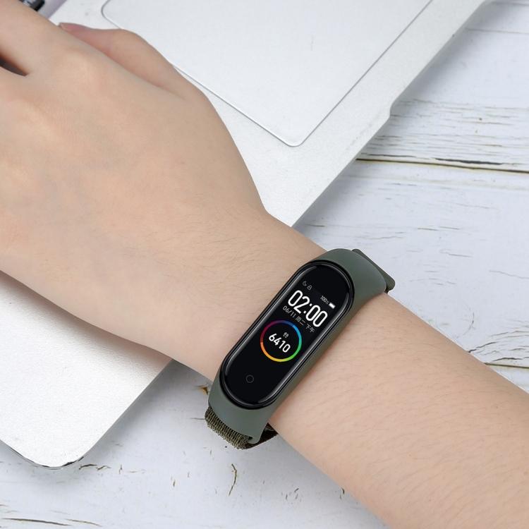 Smartwatch Nylon Gewebtes Uhrenarmband für Xiaomi Mi Band 3 / 4