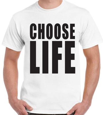 Vyberte si Life George Michael Stag Do Fancy Dress Kostým Outfit Unisex tričko 80. let