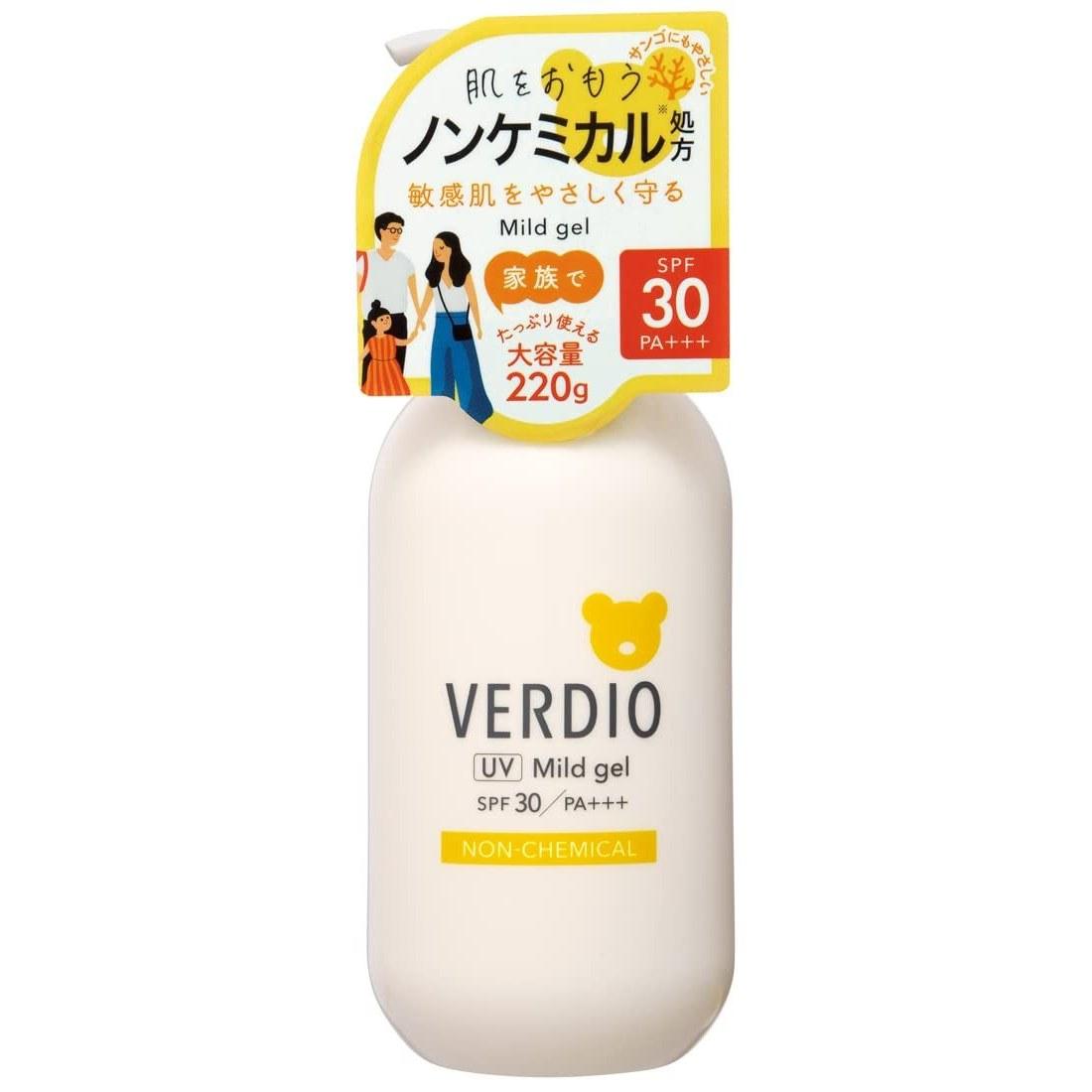 Verdio Mentholatum 30 sun protection factor UV Mild Gel N 220g