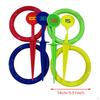 Kids Rings Toss Game Set Tossing and Active Play Color Recognition Logical Thinking Education