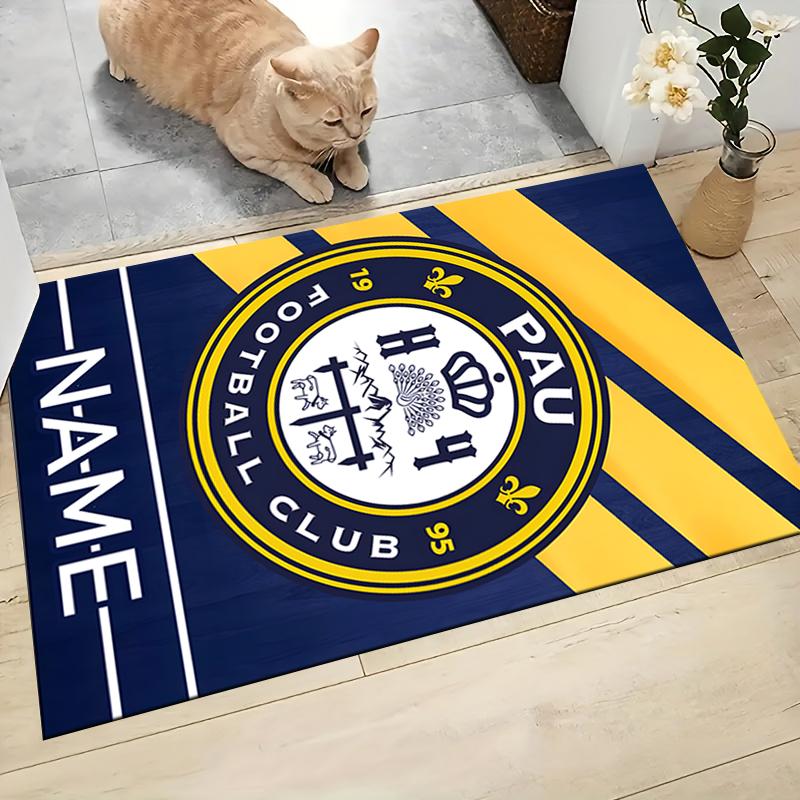 Custom Name Lion Crest Emblem Carpet Rug Customizable Soft Washable Anti-Slip Home Living Room Sofa Mats Personalized Rug. 0909231