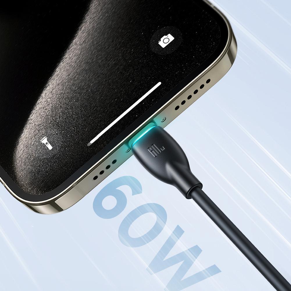 USB-C Charging Cable 60W PD Fast Charging Data Cable Cord 1m Length Reliable Charging For All Your Devices