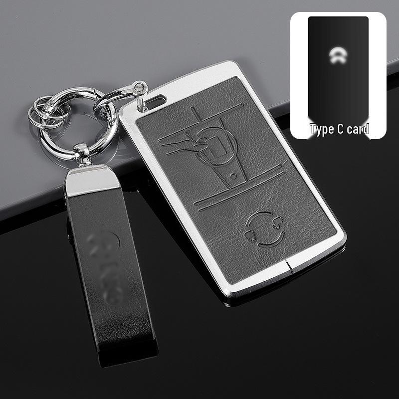 NIO ES6/ET7/ES8/ES7/EC6 Car Key Case - 2022 Model, Protective Shell with Buckle