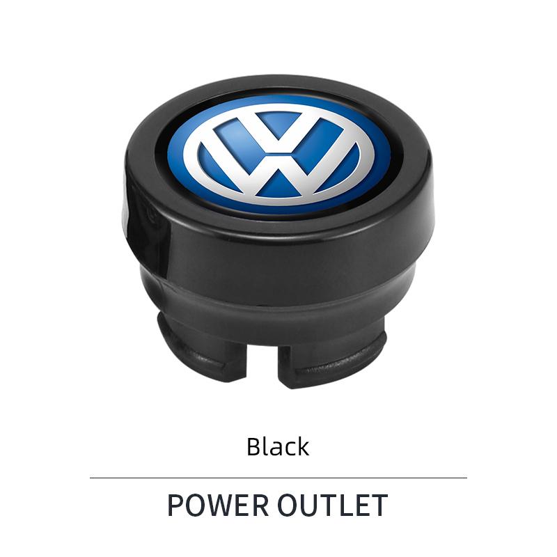 W146Car Cigarette Lighter Cap Auto Lighter Dust Proof Cover Accessories For Volkswagen VW RLine R Golf Amarok T5 T4 Phaeton Caddy