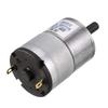 Uxcell DC Převodový Motor DC 200 Motor s Vysokým Točivým Momentem a Rychlostí, Skříň, 12V, ot/min,
