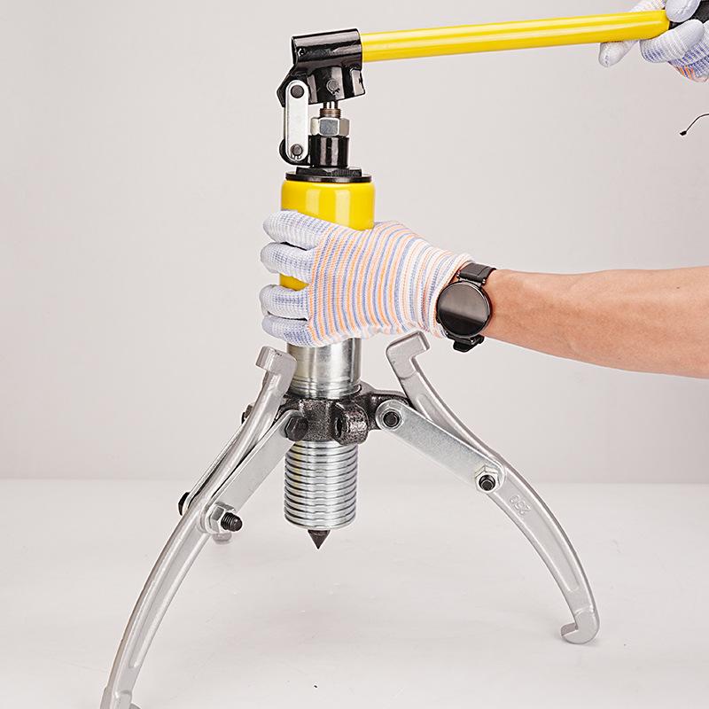 Three-Jaw Hydraulic Puller, Integrated Wheel Puller, Manual Hydraulic Puller