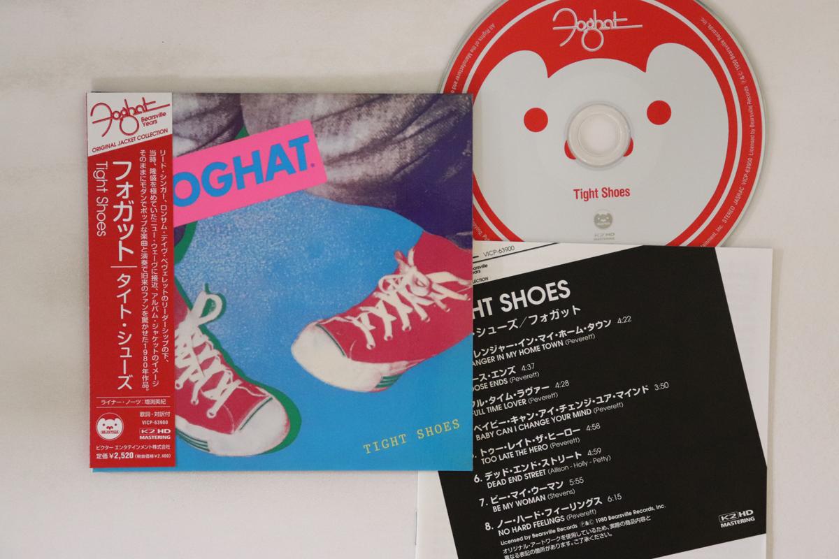

CD FOGHAT Tight Shoes VICP63900 BEARSVILLE 2007 Japan Obi Rock Used