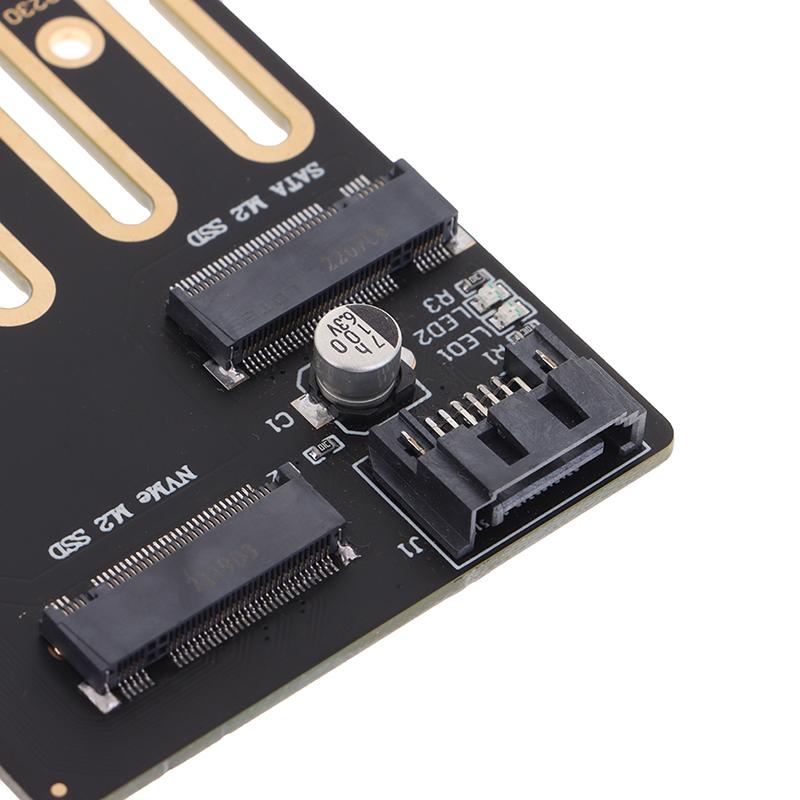 Nvme M.2 Ssd To Pcie 3.0 4.0 X4 Adapter Card Sata M.2 Ssd To Sata Adapter Card