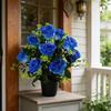 Silk Fabric Petals Silk Rose Bouquet Artificial Silk Roses