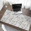Durable Non-Slip Mat for Desk Top Marble Pattern Background 120X60 Cm