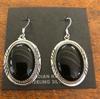 2024, Fashion, Round, Black, Exquisite , Versatile, Men's and Women's, Gifts, Love, Charming Earrings