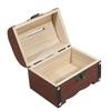 Vintage Wooden Treasure Chest Piggy Bank With Lock Money Box Coin Storage Retro Home Decor Trinket Box
