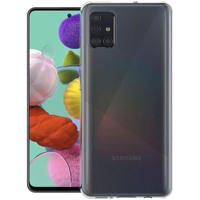 Coque - LittleMonkey - Galaxy A51 - Silicone - Transparente - Souple