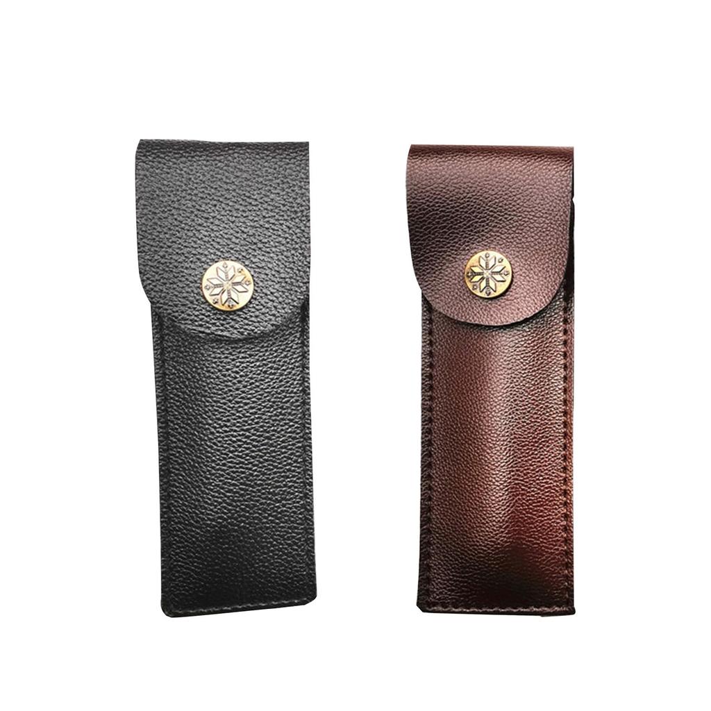 Schnitzmesser Leder PU-Leder Scheide Werkzeugorganisator Lederhandwerk Wickel Camping Taschenschnitzen Handwerkzeuge Messer Messertasche