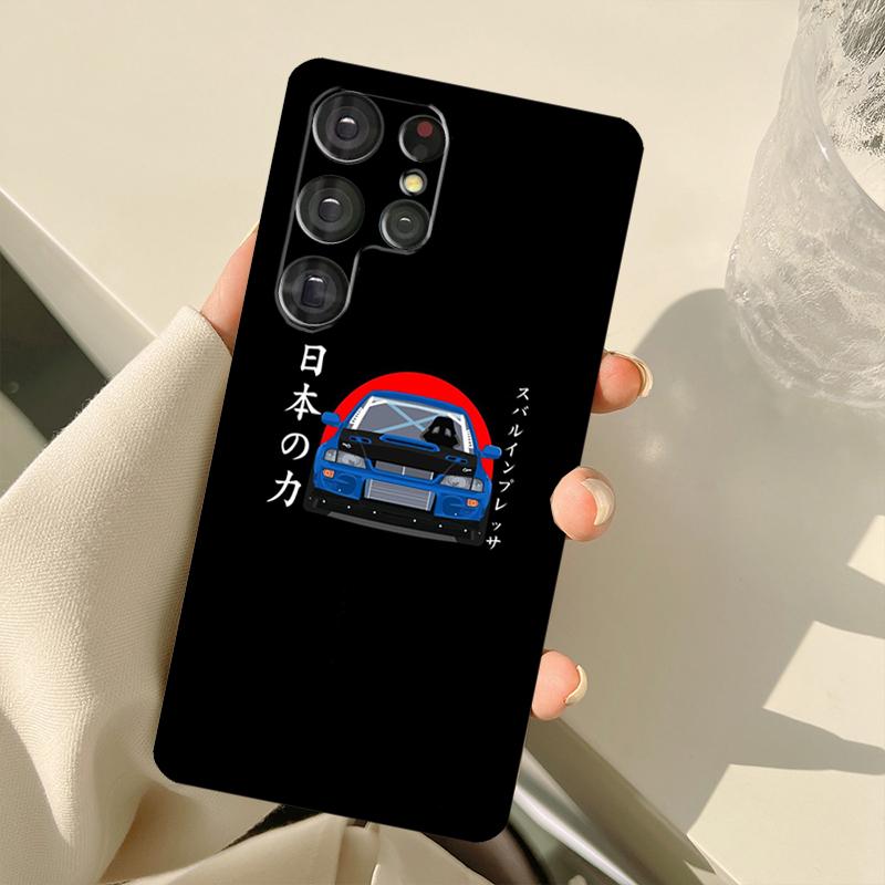 JDM Tokyo Drift Sports Car Case For Samsung Galaxy S23 Ultra S21 S22 S24 S25 Ultra S9 S10 Plus S25 FE S20 FE Back Cover Galaxy S20