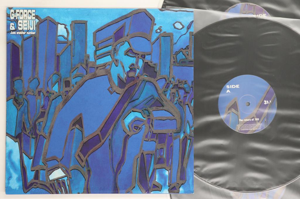 LP Record G-FORCE & SEIJI - Just Another Number RIVETLP13 REINFORCED 1999 UK Dance & Electronica Used